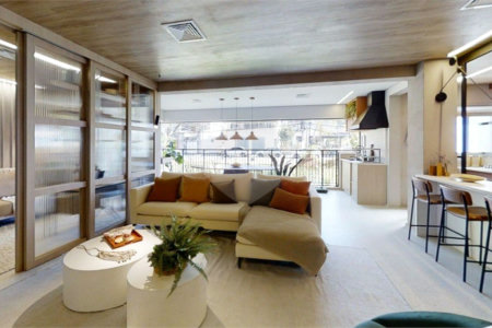 Apartamento novo com 02 Dormitórios e uma Suíte.