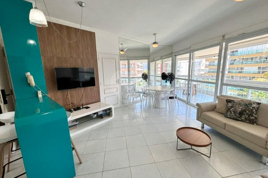 Apartamento à venda com 3 quartos, sendo 2 suítes, em Riviera de São Lourenço, Bertioga, SP