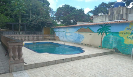Chácara à venda com 4 quartos, sendo 1 suíte,  em Recreio da Borda do Campo, Santo André, SP