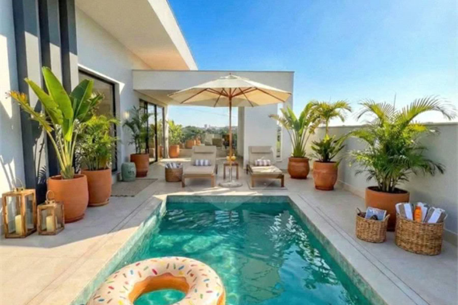 Belíssima casa à venda no Damha 2 de Piracicaba.