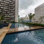 Apartamento de 37m² com 2 dormitórios.