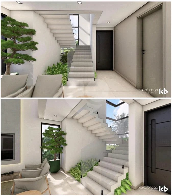 Casa em construção com 3 suítes no Condomínio Damha 2, na cidade de Piracicaba - SP.
