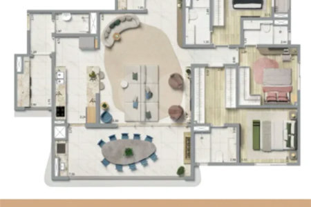 Home Boutique Anália Franco | 144 m², 3 dormitórios e 2 vagas