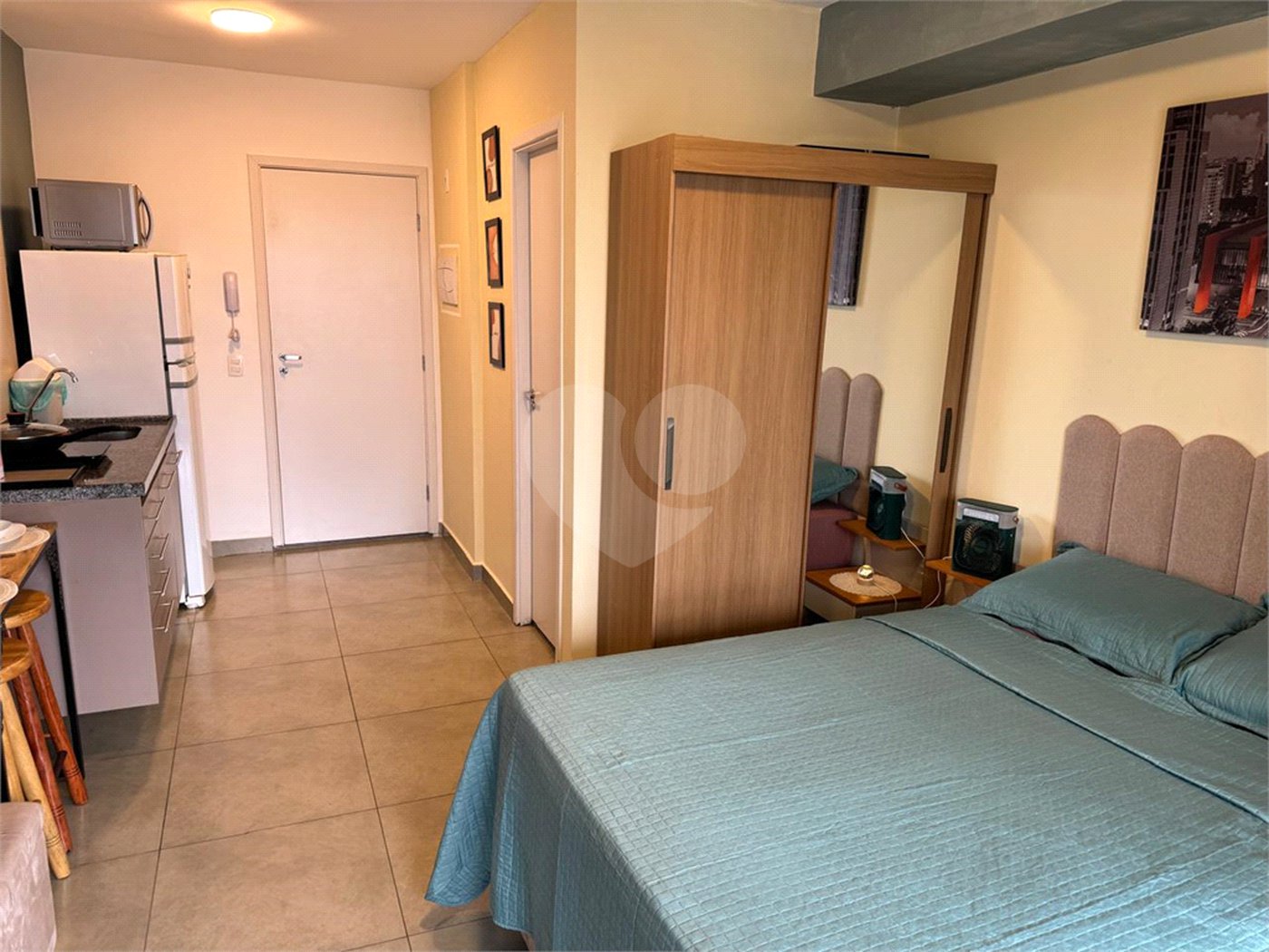 Apartamento 1 dormitório e vaga - Centro