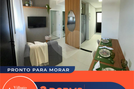 Apartamento Villagio Harmonia 42 m² - 2 quartos Vila São Paulo - Mogi das Cruzes SP