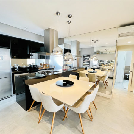 Apartamento venda / locação Vila Nova Conceição, 80m², andar alto, 1 suíte e 2 vagas
