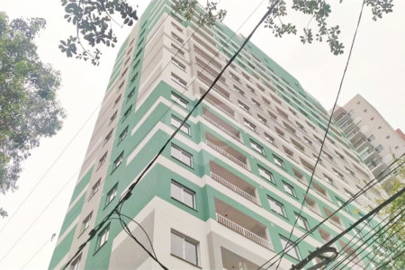 Studio mobiliado a venda no Ipiranda com 1 dormitorio e lazer.