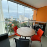 Apartamento studio para venda no Campo Belo de 47,36 m² - 1 vaga