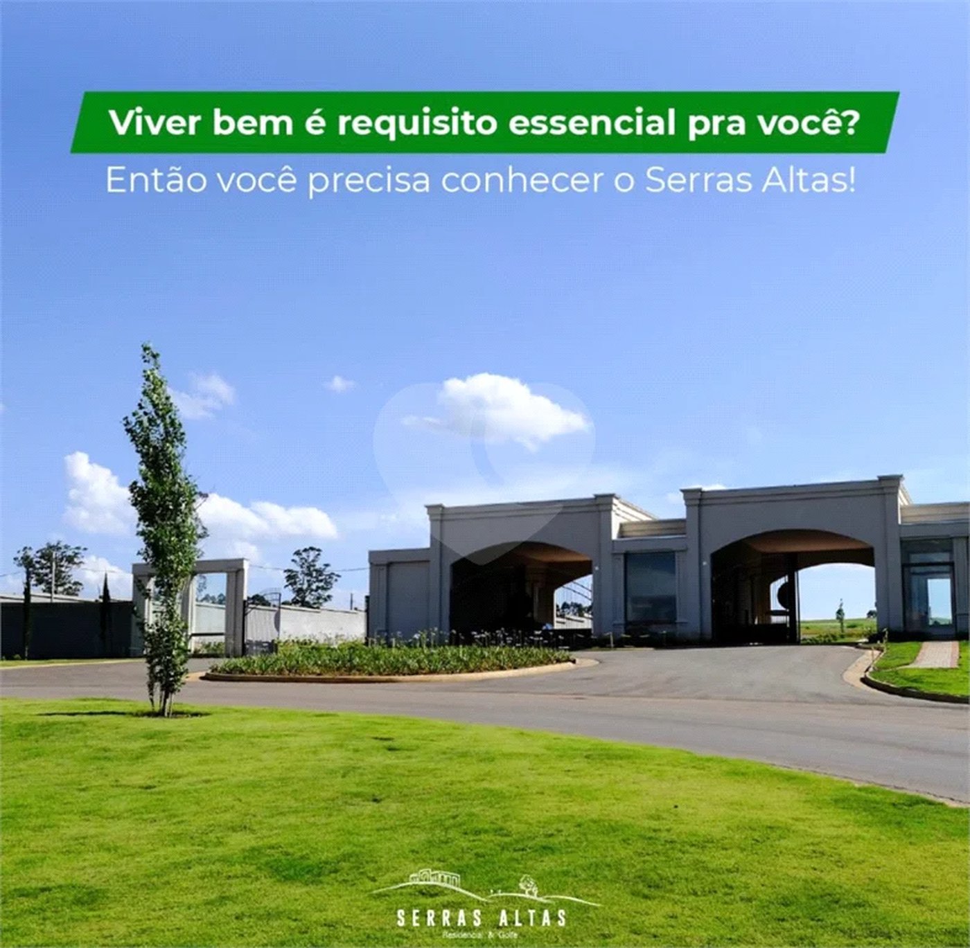 Terreno alto padrão à venda em Condomínio Serras Altas Poços de Caldas MG