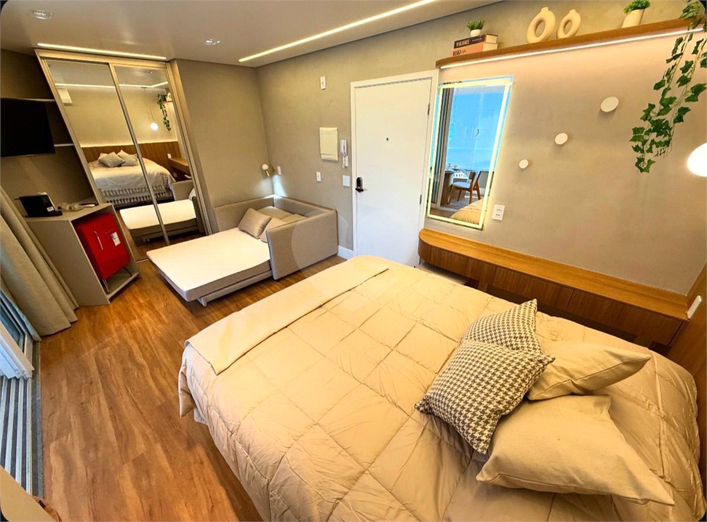 Apartamento com 35m², 1 dormitório, à venda na Bela Vista