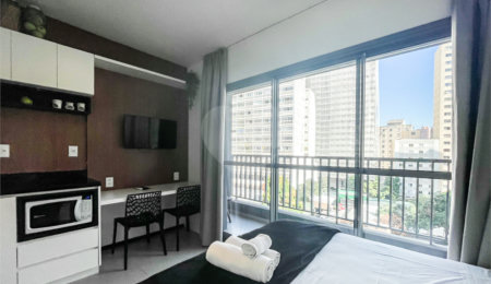Apartamento à venda com 1 quarto em Consolação, São Paulo, SP
