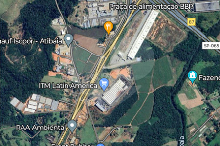 Área em Atibaia com 28.000 metros para uso industrial e comercial próximo rodovia Edgar Máximo Zambotto