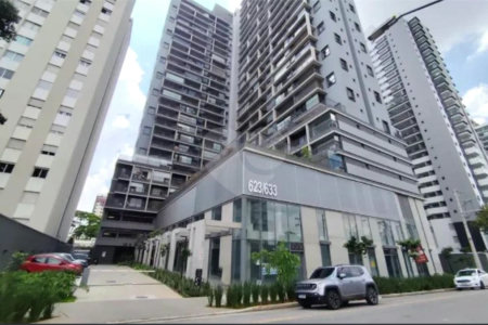Apartamento á venda com 41m² - Brooklyn