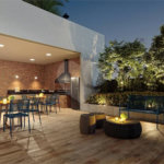 Apto com 159m² área útil com 3 suítes 2 vagas varanda gourmet e lazer completo.