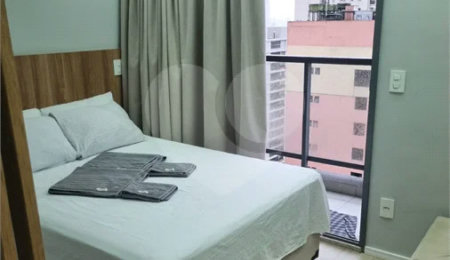 Studio 21M2 mobiliado no Jardim Paulista