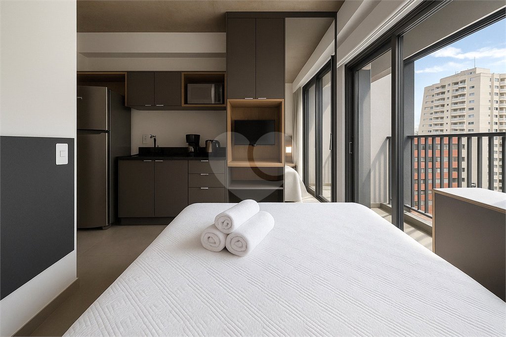 Apartamento com 18 m², 1 quarto, à venda na Bela Vista