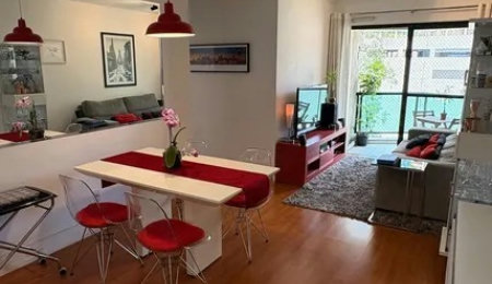 Apartamento à venda de 59m² com 2 quartos, sendo 1 suíte e 2 vagas em Vila Suzana
