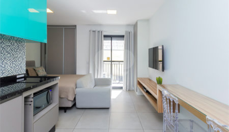 Apartamento à venda ou para alugar com 1 quarto em Campos Elíseos, São Paulo, SP