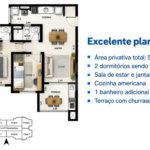 Apartamento à venda com 2 quartos, sendo 1 suíte, em Lagoinha, Ubatuba, SP