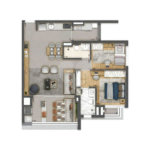 Apartamento à venda - Chácara Santo Antônio