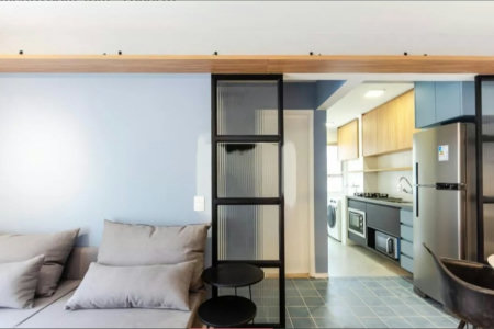 Apartamento para alugar com 1 quarto em Itaim Bibi, São Paulo - SP