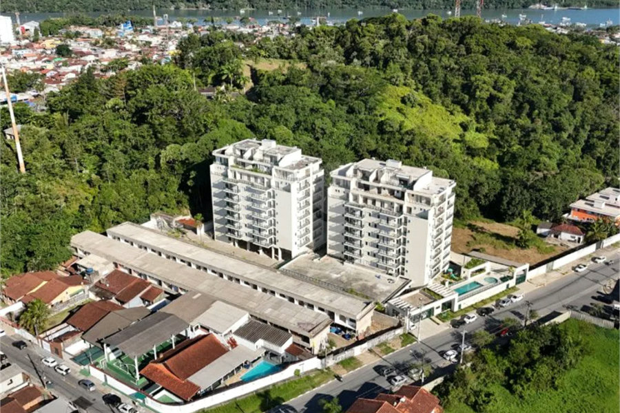 Apartamento à venda com 2 quartos, sendo 1 suíte,  no Centro, Bertioga, SP