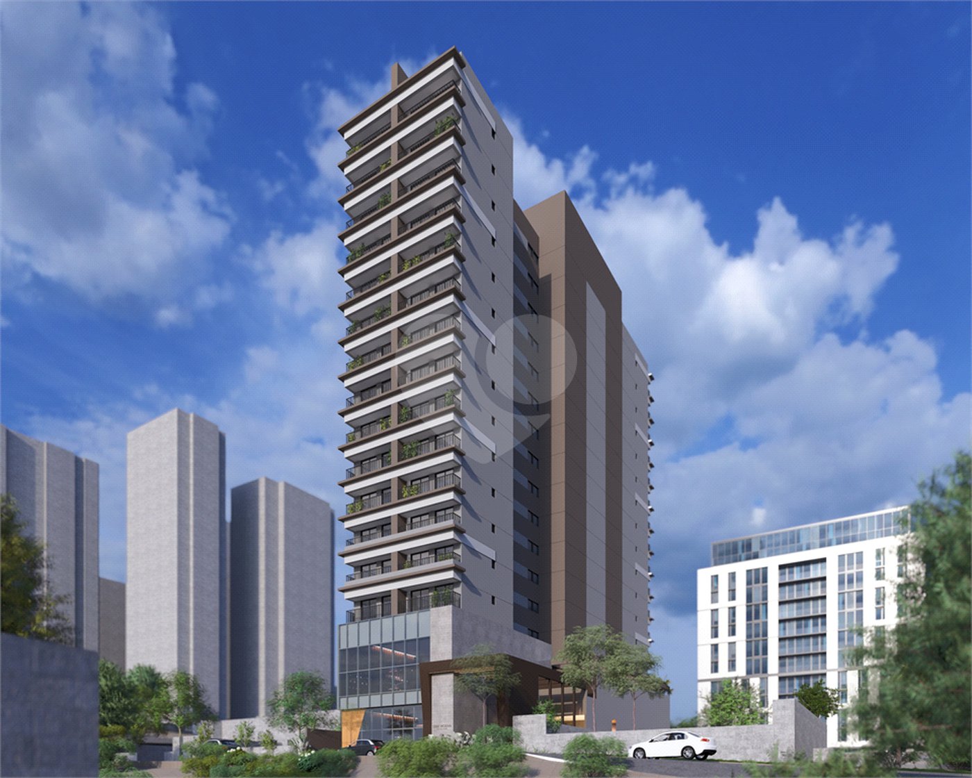 Apartamento mobiliado de 41m² à venda em Moema – 1 DORMITORIO MOBILIADO