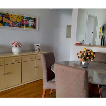 75m² - 2 dormitórios com suíte – 2 vagas fixas – terraço – andar alto