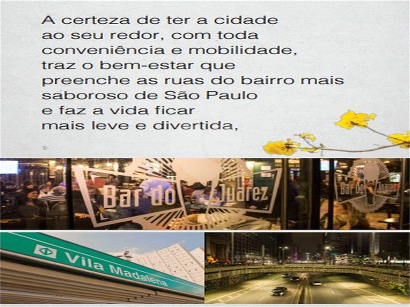 Studios com 34,06 e 36,41 m2, a 300 m do Metrô Vila Madalena