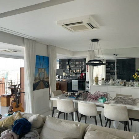 Apartamento Alto Padrão Lazer Completo ,3 suítes com 4 vagas, 250 m² à venda no Parque da Mooca.