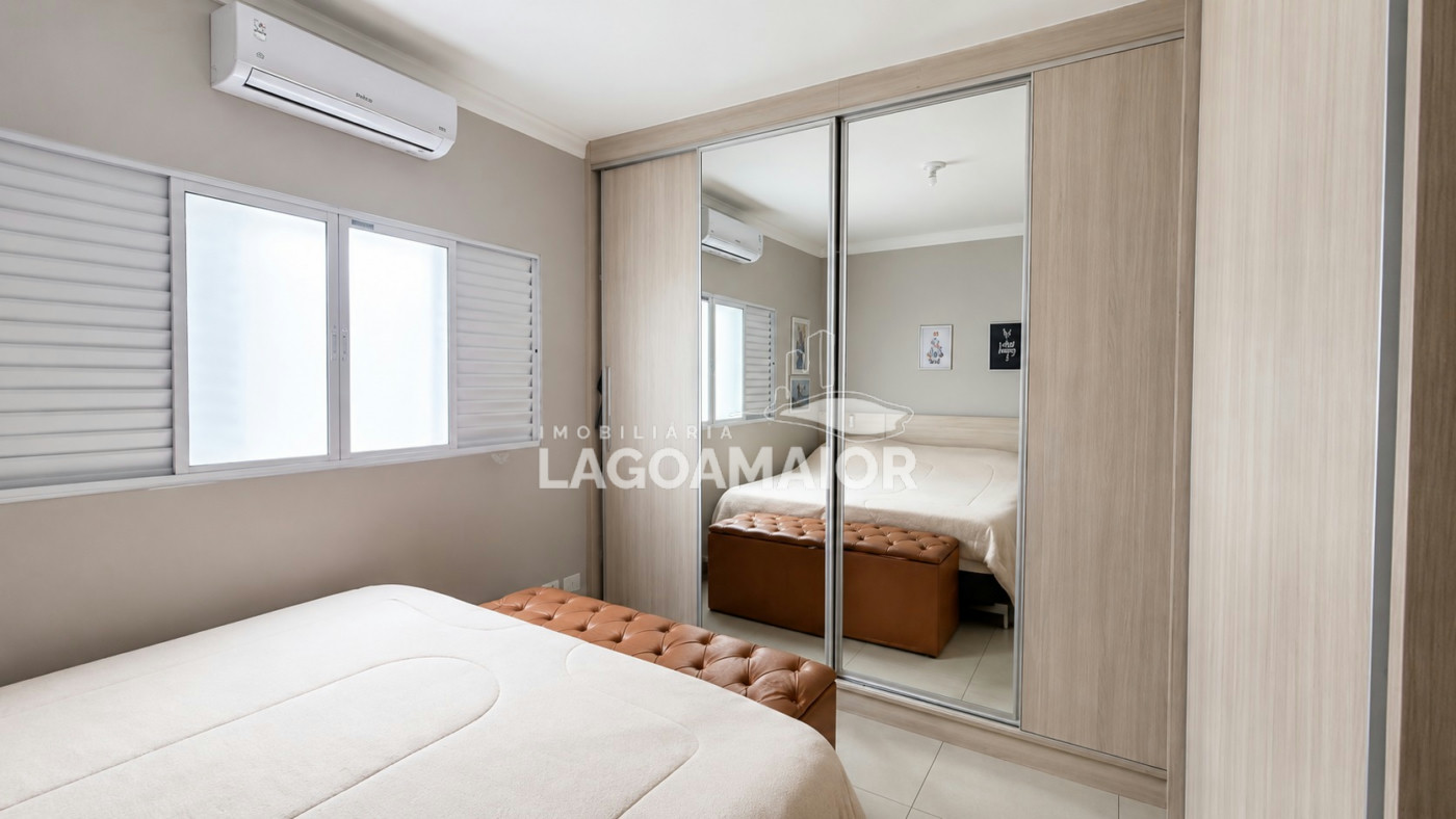 Casa à venda com 3 quartos, sendo 1 suíte, no Condomínio Recanto das Palmeiras, Três Lagoas - MS