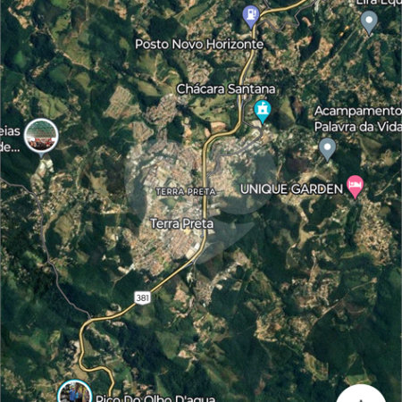 Área mista em Terra Preta para industrial e residencial em Terra Preta, ótima para galpões, excelente localização, próximo rodovia Fernão Dias