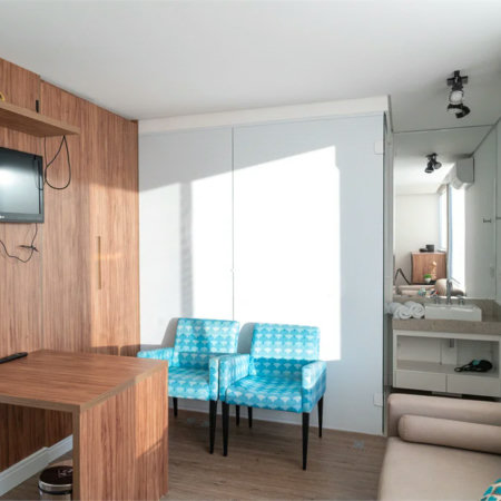 Apartamento à venda ou para alugar com 1 quarto em Vila Nova Conceição, São Paulo, SP