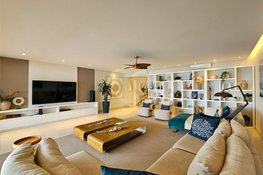 Apartamento à venda com 4 suítes em Riviera de São Lourenço, Bertioga, SP
