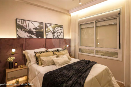 56m² - 2d/1s - Vaga determinada