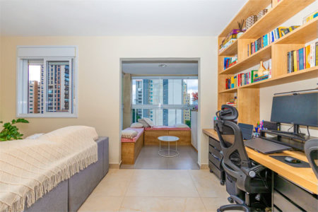 Apartamento à venda com 2 quartos, sendo 1 suíte, em Brooklin, São Paulo, SP