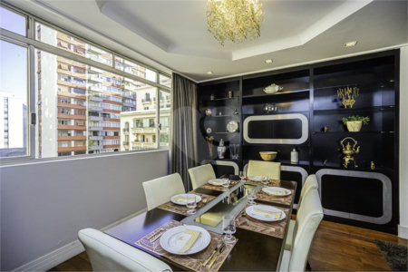 Apartamento á venda em Higienópolis com 212m² 3 dormitórios 1 suíte 2 vagas