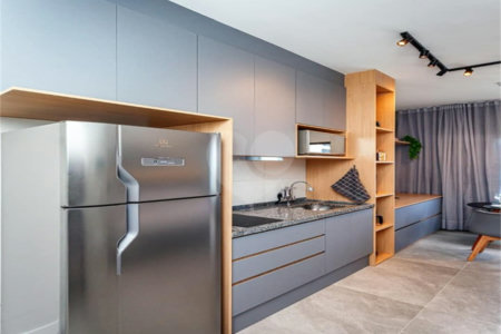 STUDIO DE 29M2 NO BROOKLIN PARA VENDA