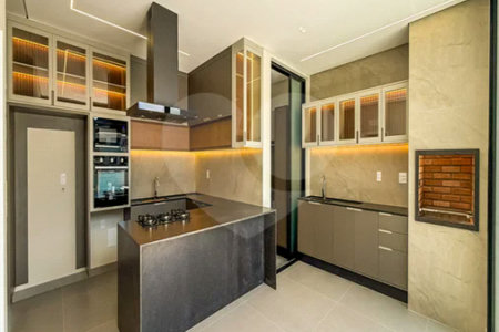 Casa Térrea Evidências - Indaiatuba/SP - R$ 1.950.000,00 - Área Total 307,33 m² - Área Construída 201,90 m² - TÉRREA - 03 suítes sendo a master com closet; Escritório; Lavabo; Cozinha com cooktop, forno, micro-ondas e coifa; Móveis planejados na hall de entrada, sala, escritório, cozinha, gourmet, s