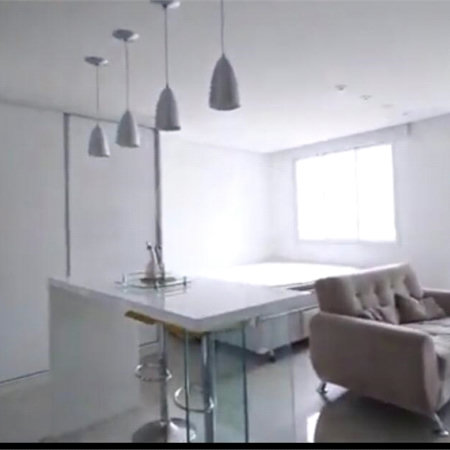 LINDO APARTAMENTO DE 42M² COM SUITE E VAGA DE GARAGEM LOCALIZADO NO PARAISO