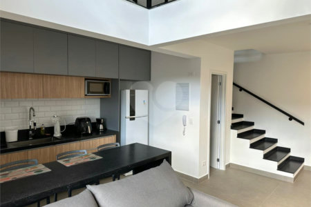 DUPLEX A VENDA, EDIFICIO TARSILA LOFT, JARDIM AQUARIUS, 1 SUÍTE, 1 VAGA DE GARAGEM, SJC/SP