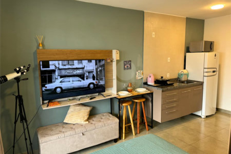 Apartamento 1 dormitório e vaga - Centro