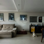 Apartamento de 143m² com 3 dormitórios e 2 vagas de garagem.