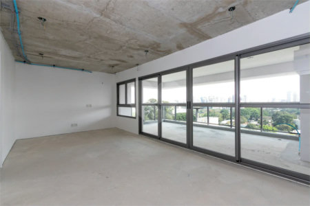 Apartamento Novo, 149m na Vila Clementino - Vista para o Ibirapuera