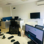 Otima sala comercial com sacada e uma vaga para auto no Nova América Office em Santo Amaro.