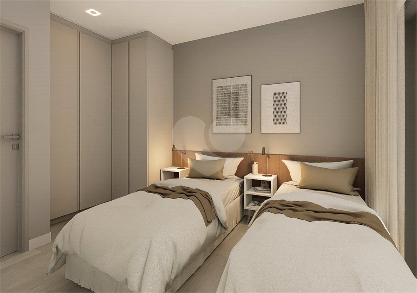 Apartamento mobiliado de 41m² à venda em Moema – 1 DORMITORIO MOBILIADO