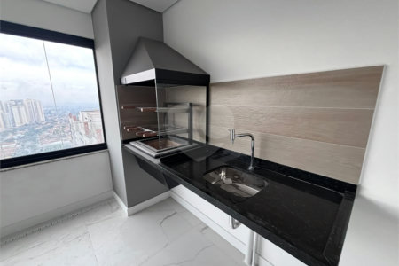 Vila Ema | 120m² | 3 Suítes | Varanda Gourmet | Vista Livre | Andar Alto