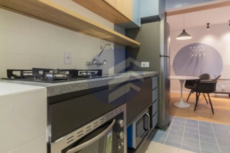 Apartamento para alugar com 1 quarto em Itaim Bibi, São Paulo - SP