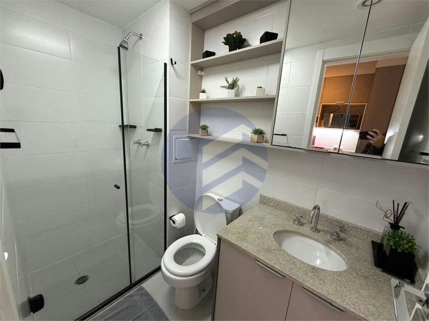 Studio à venda ou para alugar com 1 quarto, sendo 1 suíte, em Brooklin, São Paulo - SP