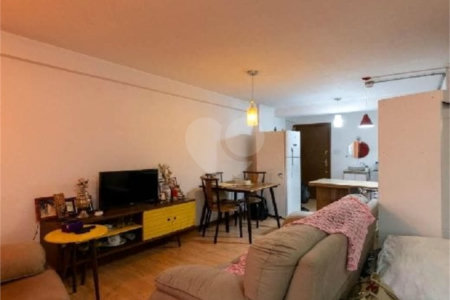 Studio à venda com 49m², 1 quarto e sem vaga